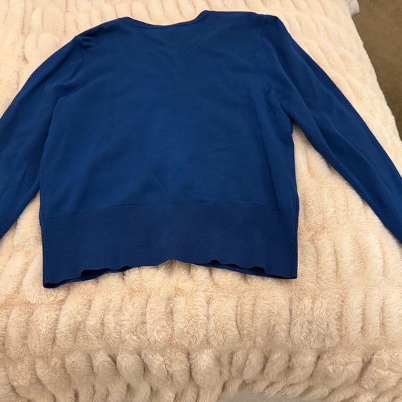 White House Black Market Royal Blue Cardigan - Picture 4 of 4